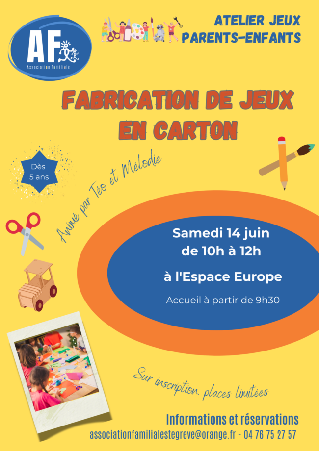 Atelier parents enfants 