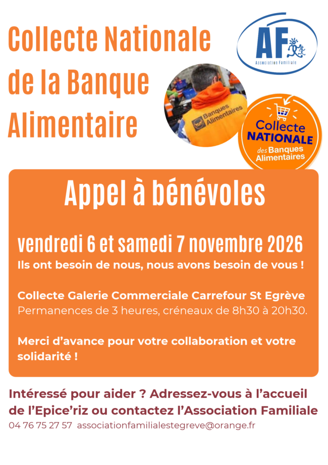Collecte nationale de la Banque Alimentaire