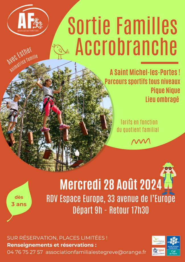 Sortie familles - Accrobranche