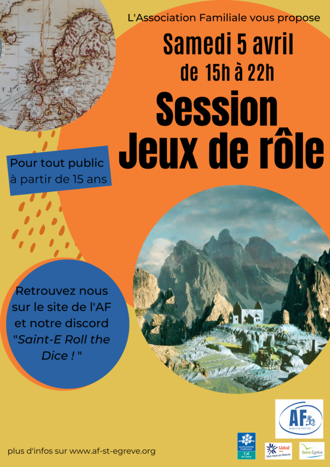 Après-midi et soirée jeu de rôle